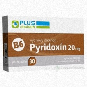 PLUS LEKÁREŇ Pyridoxín 20 mg