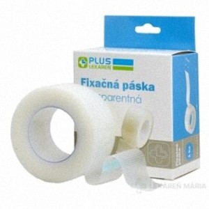 PLUS LEKÁREŇ Fixačná páska transparentná