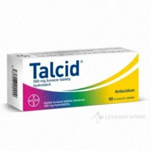 Talcid tablety mnd 500 mg (blis.PP/Al) 50 ks