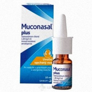 MUCONASAL PLUS nosová aerodisperzia 10 ml